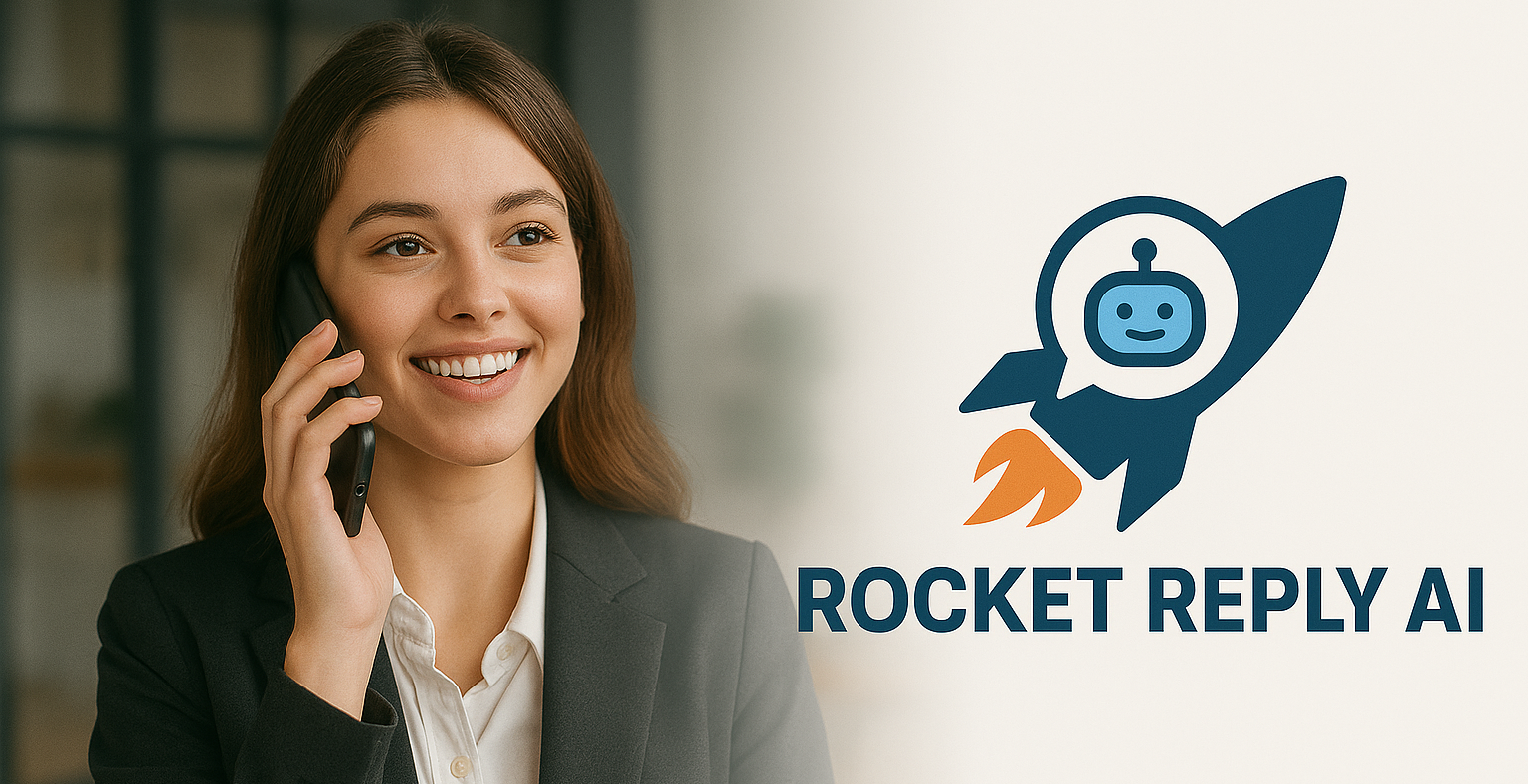 Rocket Reply AI Logo Large
